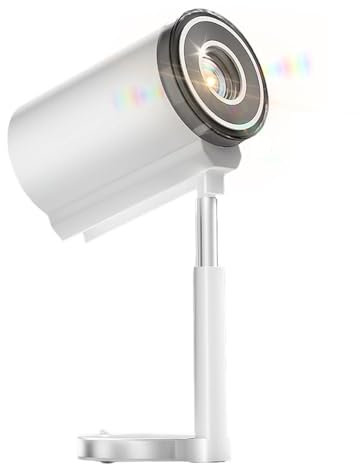 KEPEAK Projector, Retractable Mini Projector for Bedroom, Ceilling Wall Movie Projector 4K, 1080P Wifi6 Bluetooth, Movie Lover Gift, Auto Keystone, Smart Projector for Meeting,HDMI,Laptop,Android