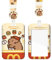 CATOR Capybara Porte Badge,Capybara Tour de Cou Badge, Strap Neck avec Swivel Lobster Clasp,pour Travailleur Infirmier Enseignant Étudiant
