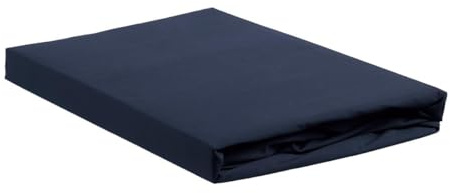 Ambiante Baumwolle - Spannbettlaken - 120x200 - Dunkelblau