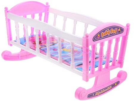 Toddmomy Doll Crib Toy Für Puppenbett Für Spielhäuser Decke Perfektes Zubehör Für Kreative Rollenspiele