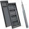 50-in-1 Precision Screwdriver Set, Nickel-Chrome Steel Mini Tool Kit for Glasses, Watch, Phone & Electronics Repair, Compact Screwdriver Set with Spectacle Repair Tools, Tiny Screwdrivers