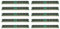 Lioggyet 10X 2GB DDR2 RAM Memory 1.8V 800Mhz PC2 6400 PC Ram Memoria for Desktop Memory DIMM 240Pins