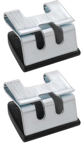 Ausi Lot de 2 supports de fixation pour rideau de porte arrière, pièces de rechange compatibles avec Renault Scenic 3 MK3 964000020R