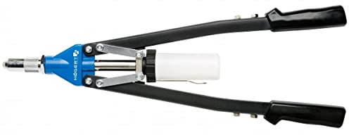 Blindnietzange 530 mm, 5 austauschbare Köpfe, max. 6.4 mm