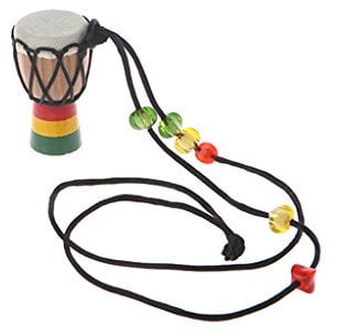 Abicial Holz Classic Jambe Drummer Mini Djembe Percussion African Hand Drum Bongo Geschenk
