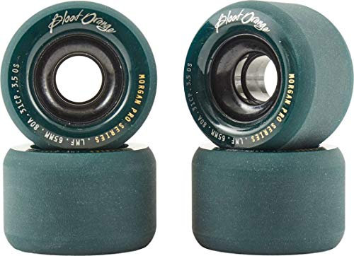 Blood Orange Morgan Pro 65mm Longboard Rollen (Midnight Green - 80A)