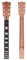 Alnicov Electric Guitar Neck DIY For Gibson LP Guitars Parts Replacement 22 Fret Mahogany Neck Rosewood Fretboard with White Trapezoid Dots Inlay Natural