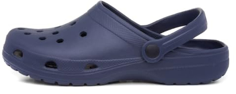 Shoe Zone - Adults Black Slip On EVA Clog Sandal