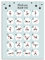 Postkarte Adventskalender Weihnachtskalender Postkarte A6 (Sport Frauen)