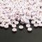 ToBeIT buchstabenperlen ca. 1000pcs Buchstaben perlen bastelnperlen (Rosegold+Weiss)