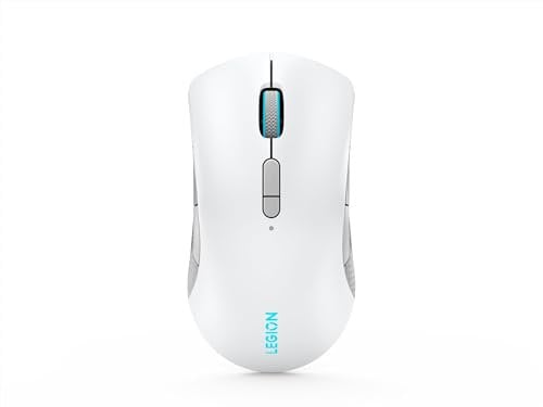 Lenovo [Mouse Legion M600 Wireless Gaming Mouse, Medium Grey