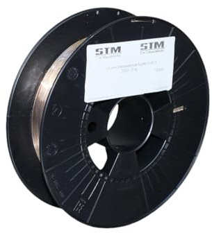CuSi3 Draht 1,0mm Schweißdraht D100/D200/D300 Spule Rolle 2.1461 zum Mig Löten (D200, 3,0 Kg)