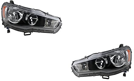 Johns, Scheinwerfer Satz passend für Mitsubishi Lancer Scheinwerfer CY 01/08- HB4/HB4 Set links & rechts