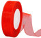 45m Organzaband Rot 25mm Breit Chiffo Geschenkband,Transparentes Organza Bänder Chiffonband Schleifenband Dekoband Geschenkverpackung Deko Band Tüllband für Weihnachten Hochzeit Taufe Geburtstag