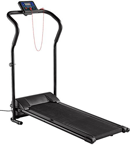 Newgen Medicals kompaktes Laufband: Laufband mit 3 Sport-Programmen (Versandrückläufer) (Fitness-Laufband, Zusammenklappbares, Fitnessband)