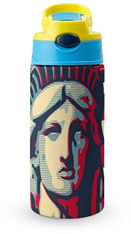 Bouteille Isotherme Liberty Tasse En Acier Inoxydable 500Ml Gobelet Pour Garçons Filles 19x6.8 cm