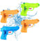 IWTBNOA Wasserpistole für Kinder, 4 Stück Wasserspritzpistolen, Wasserpistolen Klein, Mini Water Blaster, Pool Spielzeug, Water Gun für Schwimmbad Garten Strand Party Outdoor, Zufällige Farbe