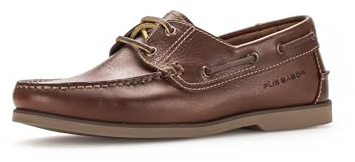Pius Gabor Herren Mokassins, Männer Slip On,zertifiziertes Leder,Wechselfußbett,flexibel,Slipper,Halbschuhe,Slip-ons,Chestnut,43 EU / 9 UK