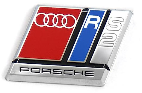 Audi 8A0419685C Plakette RS2 Lenkrad Logo Emblem