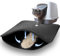 Tapis Litière Chat, 46x60CM Tapis de Litière pour Chat, Tapis de Toilette pour Chat, Tapis Chat Litiere, Tapis Chat Contrôle de Litière, Double Couche en Nid d'abeille Design, Facile à Nettoye, Noir