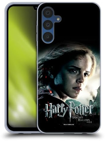 Head Case Designs Offizielle Harry Potter Hermione Granger Deathly Hallows VIII Soft Gel Handyhülle Hülle kompatibel mit Samsung Galaxy A15