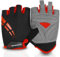 WESTWOOD FOX Fahrradhandschuhe für Herren und Damen Halbfinger-Gel-gepolsterte rutschfeste Mountainbike-Handschuhe atmungsaktive Stoßdämpfung griffige Handfläche
