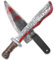 Ctxtqtdt 2 Pezzi Machete Halloween 40cm, Coltello Halloween, Armi Halloween, Machete di Plastica Riutilizzabile per Halloween Carnevale Costume Accessorio (A)