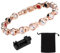 JCUGSBS Magnetarmband Damen Titanstahl Ultral-Festigkeit magnetisch Armband Geschenk mit Entfernungswerkzeug