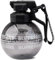 LUCYLANKER Gourde Grenade, Bouteille d'eau de Sport Étanche sans BPA pour Les Amateurs de Fitness et de Plein Air, Idée Cadeau Originale et Amusante, 520 ML (Noir)