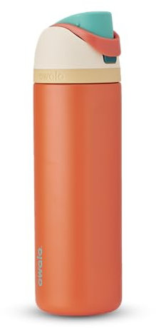 Owala Disney Princess FreeSip Insulated Stainless Steel Water Bottle with Straw for Sports and Travel, BPA-Free Sports Water Bottle, 24 oz, Moana