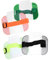 FUNNETOYU 4pièces Porte-badge De Bras Brassard Pour Cartes Identité Avec Fluorescente Fluorescent Pour Personnel De Sécurité Et Événements