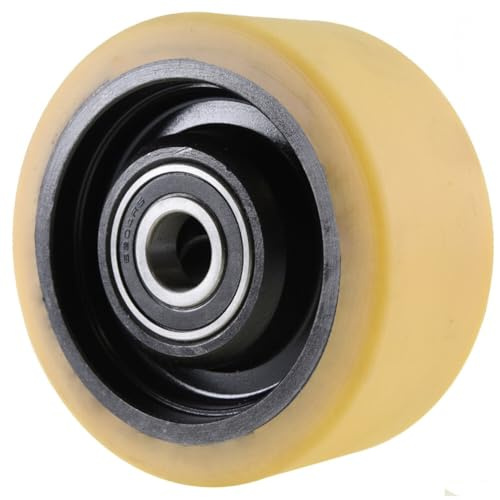 JAZGOT Roue de support en acier 125x60 mm - 95/4K pour transpalette Jungheinrich