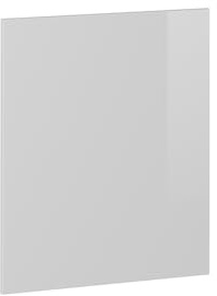 Vicco Küchenfront R-Line, Weiß Hochglanz, 59.6 x 71.3 cm | Möbelfront für den Backofenumbauschrank (halb), passend für R-Line Küchenschränke zur einfachen Montage
