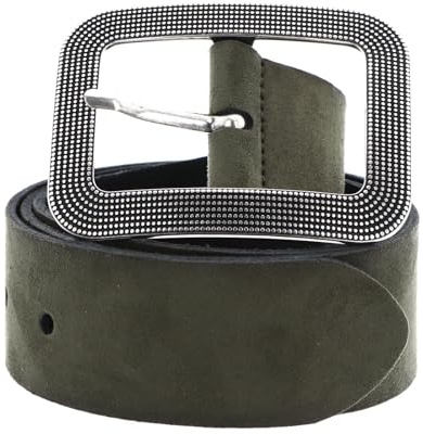Vanzetti Leder Gürtel Classics 40mm Suede Belt W110 Olive olivgrün