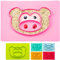 all Kids United® Kinder Essmatte aus Silikon; Essen Lernen leichtgemacht; Tisch-Set Platzteller Anti-rutsch-Fester Babyteller Kinder Teller