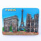 3D-Kühlschrankmagnet, Paris-Souvenir-Aufkleber, Heim- und Küchendekoration, Paris, Frankreich, Kühlschrankmagnet