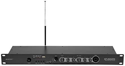 OMNITRONIC EP-220PR Vorverstärker mit MP3-Player, Bluetooth und FM-Radio