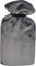 Vagabond Extra Large Hot Water Bottle with Handle and Supersoft Grey Cover 2.7L