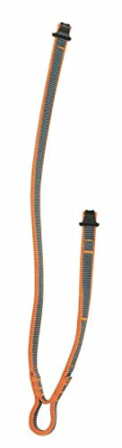 PETZL, Spelegyca, Asymmetrisches Doppel Lanyard Für Caving, Gelb/Blau, Taglia Unica, Unisex-Adult