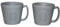 Starbucks Espresso Cup, Grey Stone Starbucks Espresso Mug Set, Demitasse (Grey, 2)