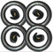 4X Set 12 Reifen 62-203 = 12 1/2 x 2 1/4 CBK-MS® + Schlauch mit 45° Winkel Autoventil Fahrrad Anhänger Kinderwagen Roller Dreirad