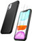 N NEWTOP Cover Compatibile per Apple iPhone 11, Custodia TPU SOFT Silicone Ultra Slim Sottile Flessibile Case Posteriore Protettiva a Scelta con Pellicola Vetro Glass Temperato (Nero+2Pellicole)