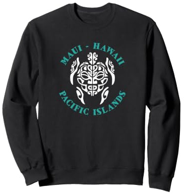 Maui Hawaii Meeresschildkröte, Pazifikinseln Sweatshirt
