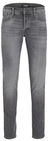 JACK & JONES Mens Glenn 349 Jeans Black Denim 30W / 32L