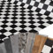 Primaflor PVC Bodenbelag Meterware - TRONTO, Schachbrett, 2,00m x 2,00m, Vinyl-Boden in Schwarz-Weiß für Küche, Wohn- und Badezimmer, Hochwertige Auslegware, Anti-Rutsch Oberfläche