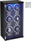 VEVOR Uhrenbeweger, Automatik-Uhrenbeweger, Watch Winder, Uhrenbeweger für Automatikuhren, Automatischer Uhrenbeweger mit Platz für 6 Uhren, LED Beleuchtung, 150–207 mm Einstellbare Riemenlänge