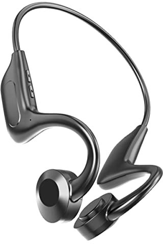 Veemoon Auriculares 5.1 Auriculares Deportivos Abiertos con Marco de Titanio con Memoria para Correr