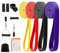wadafen Widerstandsbänder, Fitnessbänder,Resistance Bands Set 3 Verschiedene Widerstandsband für Stretching,Yoga,Cross-Fitness, Pilates, Inklusive Türanker,Griffen,Schutzhülle,Tragetasche