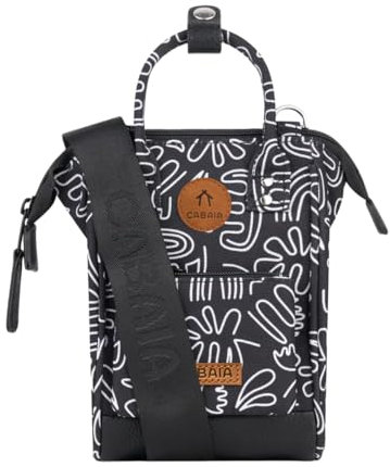 Cabaia Amiens Nano Petit Sac Bandoulière noir, Small