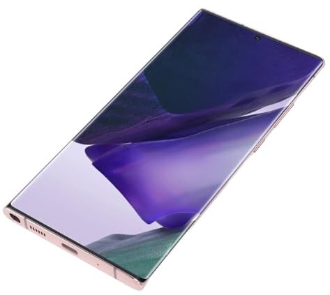 Reemplazo de Pantalla AMOLED de 6,8 Pulgadas para Note 20 Ultra 5G 4G, Pieza de Reparación del Digitalizador de Pantalla Táctil del Teléfono con Marco (Oro Rosa)
